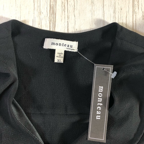 Little Black Wrap Dress - Picture 2 of 4